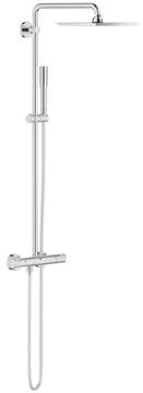 GROHE VITALIO JOY 230 sprchový set s termostatickou batériou, horná sprcha, ručná sprcha, tyč, hadica, chróm  26365000 Obrázek - fotka