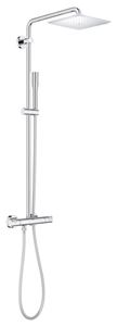 GROHE VITALIO JOY 230 sprchový set s termostatickou batériou, horná sprcha, ručná sprcha, tyč, hadica, chróm 