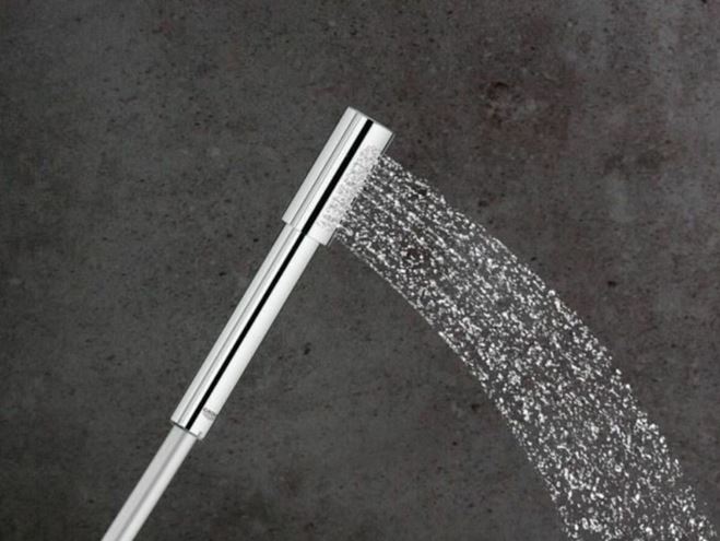 GROHE VITALIO JOY 230 sprchový set s termostatickou batériou, horná sprcha, ručná sprcha, tyč, hadica, chróm  26365000 Obrázek - fotka