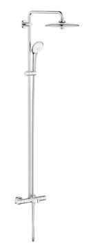 GROHE EUPHORIA SYSTEM 260 vaňová termostatická batéria, s hornou a ručnou sprchou s 3 prúdmi, chróm