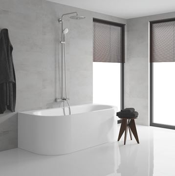 GROHE EUPHORIA SYSTEM 260 vaňová termostatická batéria, s hornou a ručnou sprchou s 3 prúdmi, chróm 27475002 Obrázek - fotka