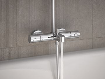 GROHE EUPHORIA SYSTEM 260 vaňová termostatická batéria, s hornou a ručnou sprchou s 3 prúdmi, chróm 27475002 Obrázek - fotka
