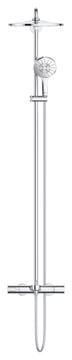 GROHE RAINSHOWER SMARTACTIVE 310 vaňová termostatická batéria, s hornou a ručnou sprchou s 3 prúdmi, chróm  26657000 Obrázek - fotka