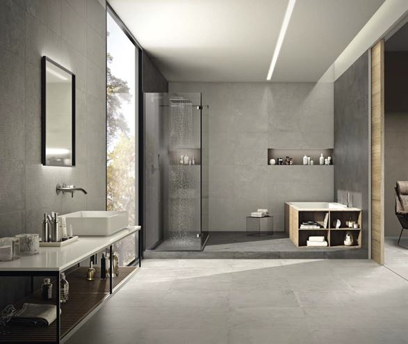 IMOLA STONCRETE dlažba 60x60 cm, mat, silver STCR 60AG RM Obrázek - fotka