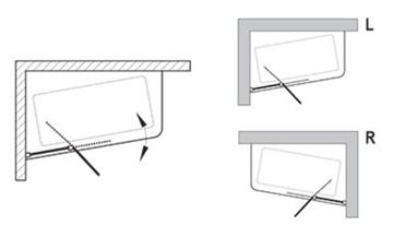 RAVAK 10° CVS2 100 P vaňová zástena 100x150 cm, pravá, lietacia, bright alu/sklo transparent 7QRA0C03Z1 Obrázek - fotka