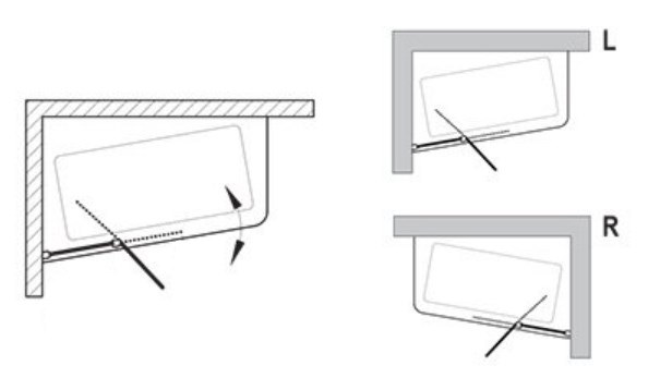 RAVAK 10° CVS2 100 P vaňová zástena 100x150 cm, pravá, lietacia, bright alu/sklo transparent 7QRA0C03Z1 Obrázek - fotka