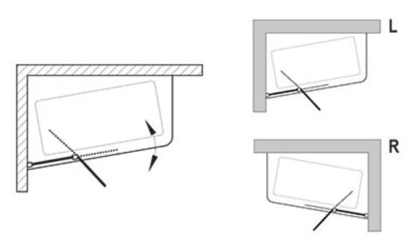 RAVAK 10° CVS2 100 L vaňová zástena 100x150 cm, ľavá, lietacia, bright alu/sklo transparent 7QLA0C03Z1 Obrázek - fotka