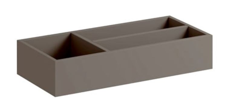 GEBERIT XENO2 priehradka do zásuvky, šedá/melamín štruktúra dreva 500.525.00.1 Obrázek - Hlavní obrázek