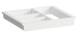 LAUFEN SPACE organizér do zásuvky, biela