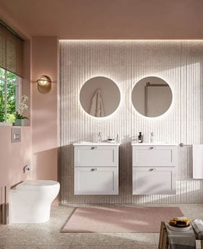 VITRA ROOT GROOVE úchytka pre nábytok, chróm 68601 Obrázek - fotka