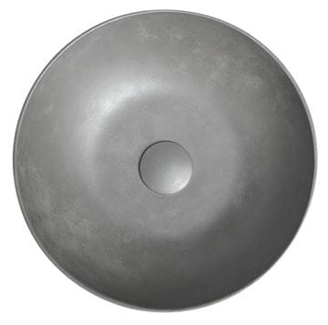 SAPHO FORMIGO umývadlová výpusť, click-clack, bez prepadu, matná šedá FG917 Obrázek - fotka
