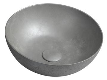 SAPHO FORMIGO umývadlová výpusť, click-clack, bez prepadu, matná šedá FG917 Obrázek - fotka
