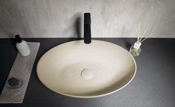 SAPHO FORMIGO umývadlová výpusť, click-clack, bez prepadu, matná žltá FG922 Obrázek - fotka