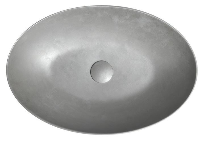 SAPHO FORMIGO umývadlová výpusť, click-clack, bez prepadu, matná strieborná FG919 Obrázek - fotka