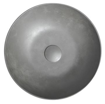 SAPHO FORMIGO umývadlová výpusť, click-clack, bez prepadu, matná strieborná FG919 Obrázek - fotka