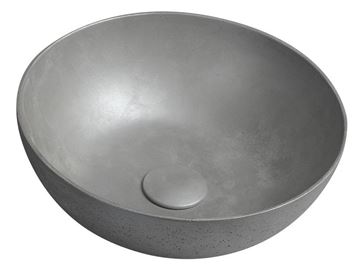 SAPHO FORMIGO umývadlová výpusť, click-clack, bez prepadu, matná strieborná FG919 Obrázek - fotka