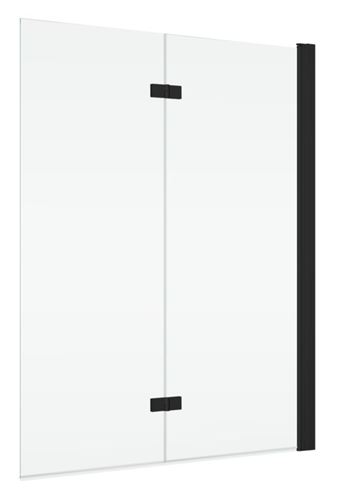 CONCEPT 200 CONB2 vaňová zástena 120x150 cm, pravá, skladacia, čierna/číre sklo CONB2D1200607 Obrázek - Hlavní obrázek
