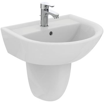 IDEAL STANDARD EUROVIT umývadlo 50 cm, s otvorom pre batériu a prepadom W332801 Obrázek - fotka