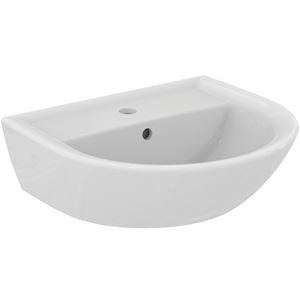 IDEAL STANDARD EUROVIT umývadlo 50 cm, s otvorom pre batériu a prepadom