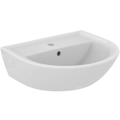 IDEAL STANDARD EUROVIT umývadlo 50 cm, s otvorom pre batériu a prepadom W332801 Obrázek - Hlavní obrázek