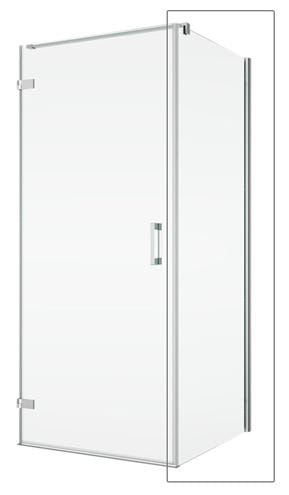 RONAL PUR PUDT3P bočná stena 70x200 cm s vyrovnávacím profilom, chróm/číre sklo PUDT3P 070 10 07 Obrázek - Hlavní obrázek
