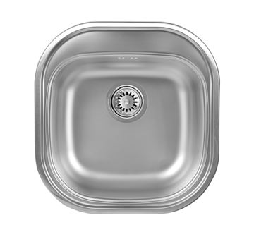 NOVASERVIS LUXUS nerezový drez 485x465 mm