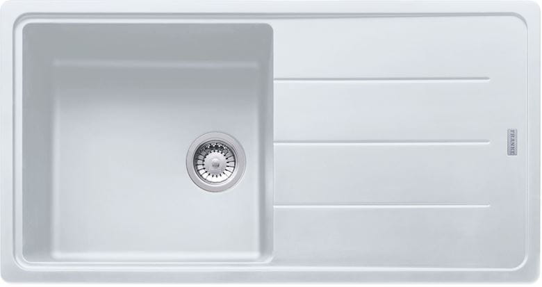 FRANKE BASIS BFG 611 fragranitový drez 970x500 mm, otočný, odkvapkávač, biela ľad 114.0285.303 Obrázek - Hlavní obrázek