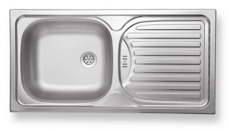 NOVASERVIS nerezový drez 860x435 mm, otočný, odkvapkávač DR43/86 Obrázek - Hlavní obrázek