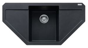 FRANKE MARIS MRG 612 E fragranitový drez 960x500 mm, rohový, odkvapkávač, onyx