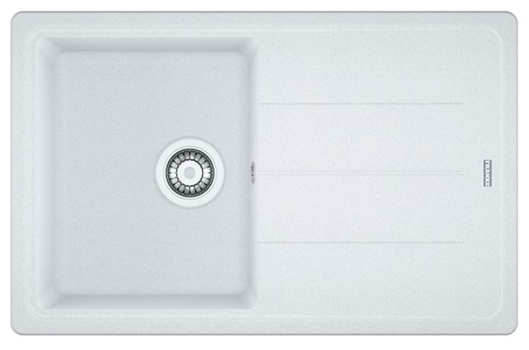FRANKE BASIS BFG 611-78 fragranitový drez 780x500 mm, otočný, odkvapkávač, biela ľad 114.0285.168 Obrázek - Hlavní obrázek