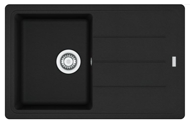 FRANKE BASIS BFG 611-78 fragranitový drez 780x500 mm, otočný, odkvapkávač, matná čierna 114.0661.513 Obrázek - Hlavní obrázek
