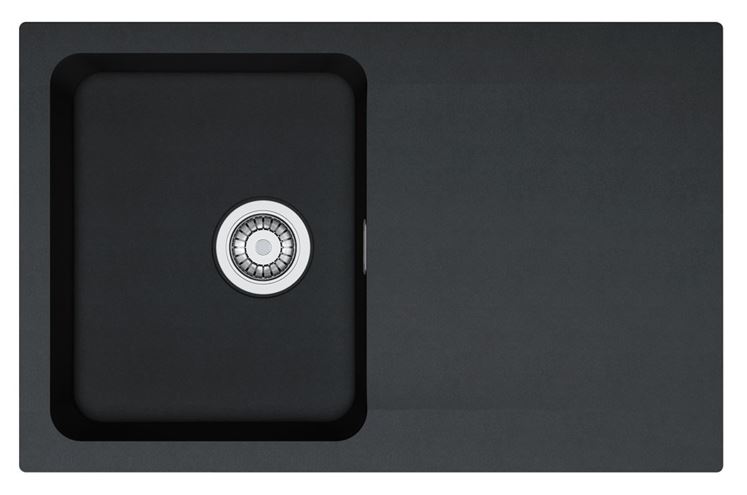 FRANKE ORION OID 611-78 tectonitový drez 780x500 mm, otočný, odkvapkávač, čierna 114.0288.588 Obrázek - Hlavní obrázek