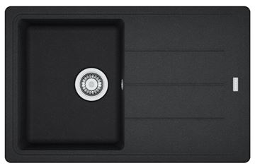 FRANKE BASIS BFG 611-78 fragranitový drez 780x500 mm, otočný, odkvapkávač, onyx