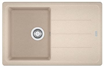 FRANKE BASIS BFG 611-78 fragranitový drez 780x500 mm, otočný, odkvapkávač, pieskový melír