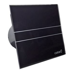 CATA E120 GB axiálny ventilátor 120 mm, nástenný/stropný, čierna