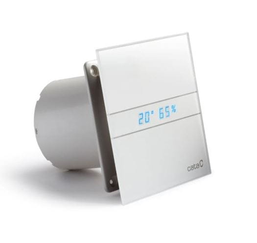 CATA E150 GTH axiálny ventilátor 150 mm, nástenný/stropný, s časovačom a čidlom vlhkosti 00902200 Obrázek - Hlavní obrázek