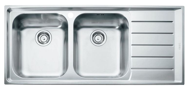 FRANKE NEPTUN NEX 621/2 nerezový drez 1160x510 mm, otvor pre batériu, odkvapkávač vpravo 101.0199.895 Obrázek - Hlavní obrázek