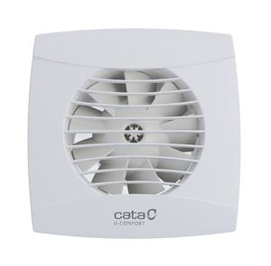 CATA UC 10 axiálny ventilátor 100 mm, nástenný/stropný, so spätnou klapkou