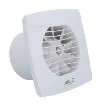 CATA UC 12 H axiálny ventilátor 120 mm, nástenný/stropný, s časovačom, čidlom vlhkosťou a spätnou klapkou 01300200 Obrázek - fotka