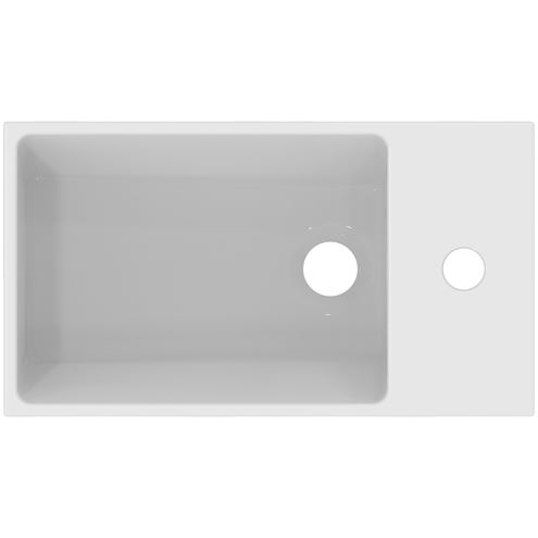 IDEAL STANDARD EXTRA umývadlo 45 cm, s otvorom pre batériu a prepadom T373401 Obrázek - fotka