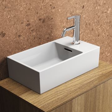 IDEAL STANDARD EXTRA umývadlo 45 cm, s otvorom pre batériu a prepadom T373401 Obrázek - fotka