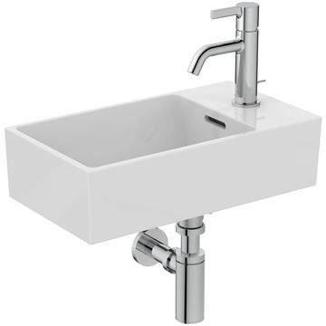 IDEAL STANDARD EXTRA umývadlo 45 cm, s otvorom pre batériu a prepadom T373401 Obrázek - fotka