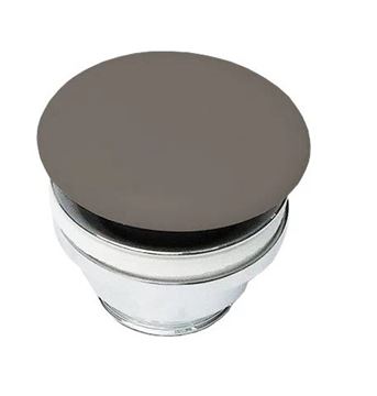 ARTCERAM umývadlová výpusť, neuzatvárateľná/click-clack, Saniglaze, gravel