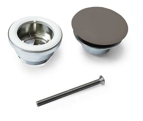 ARTCERAM umývadlová výpusť, neuzatvárateľná/click-clack, Saniglaze, gravel ACA038 60,34 Obrázek - fotka