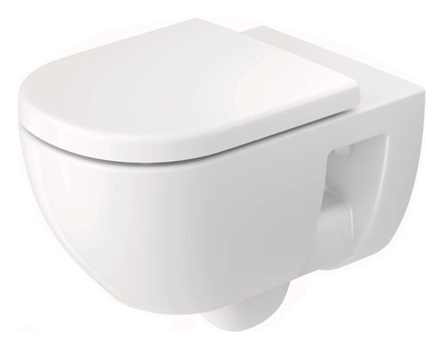 DURAVIT D-CODE závesné WC, Rimless splachovanie 25140900002 Obrázek - Hlavní obrázek