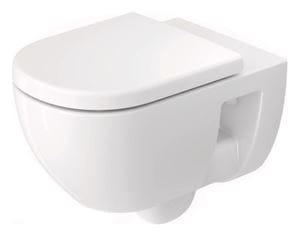 DURAVIT D-CODE závesné WC, Rimless splachovanie
