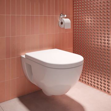 DURAVIT D-CODE WC sedadlo, lesklá biela 0028510000 Obrázek - fotka