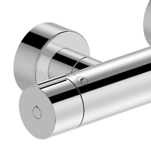 DURAVIT TULUM vaňová nástenná batéria, s prepínačom, chróm  TU5230000010 Obrázek - fotka