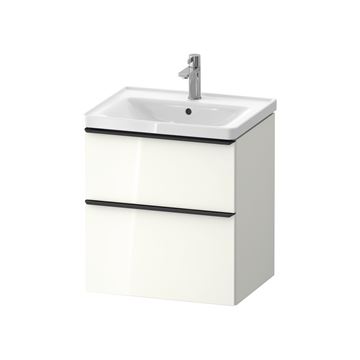 DURAVIT D-NEO skrinka s umývadlom 60x48x79 cm, 2 zásuvky, biela vysoký lesk