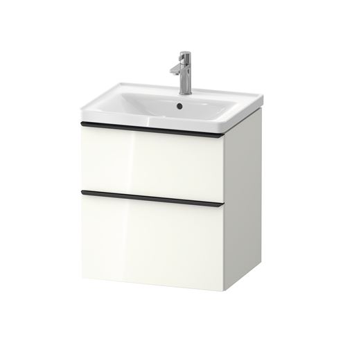 DURAVIT D-NEO skrinka s umývadlom 60x48x79 cm, 2 zásuvky, biela vysoký lesk DE0147022220000 Obrázek - Hlavní obrázek